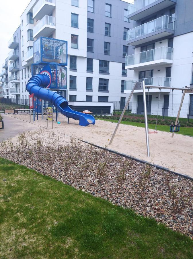 Apartament Baltic Sea -Przystan Letnica 格但斯克 外观 照片
