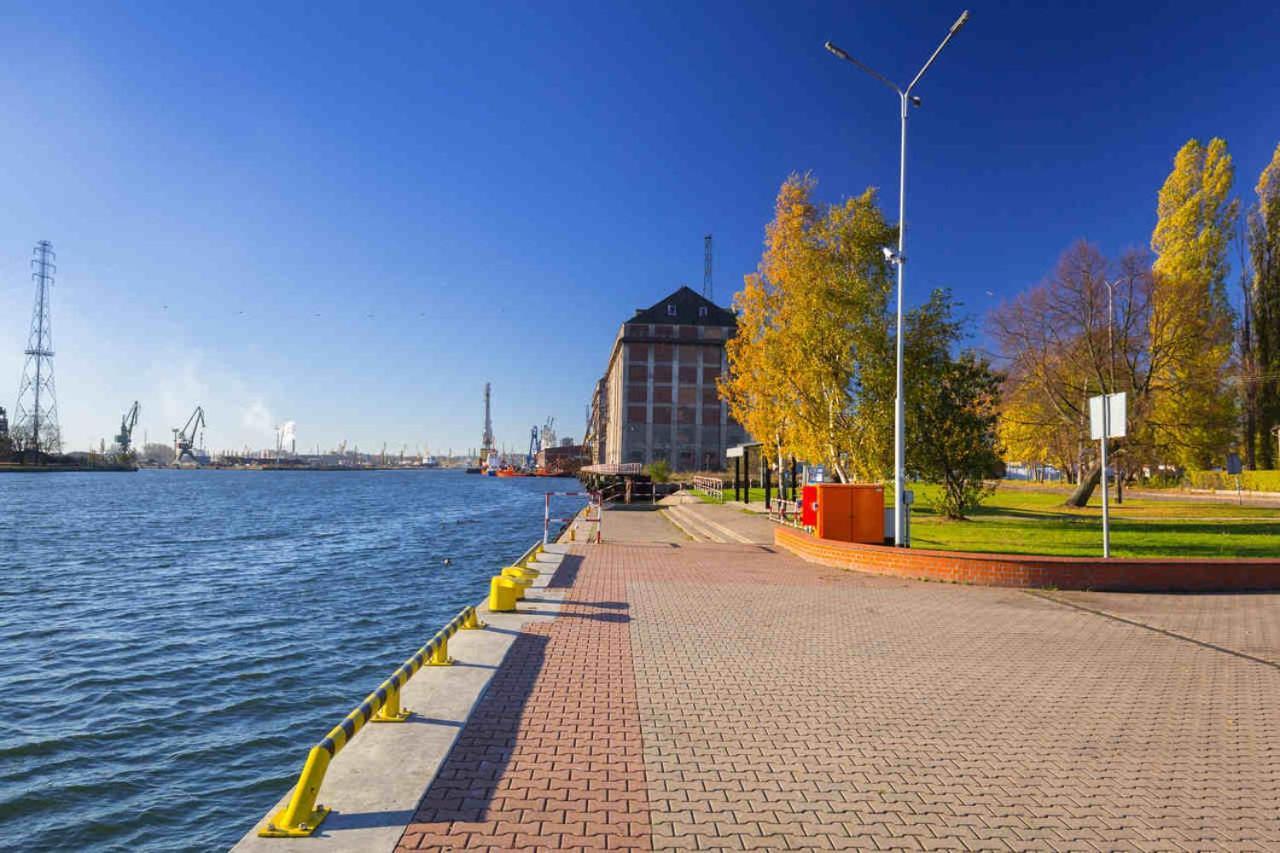 Apartament Baltic Sea -Przystan Letnica 格但斯克 外观 照片